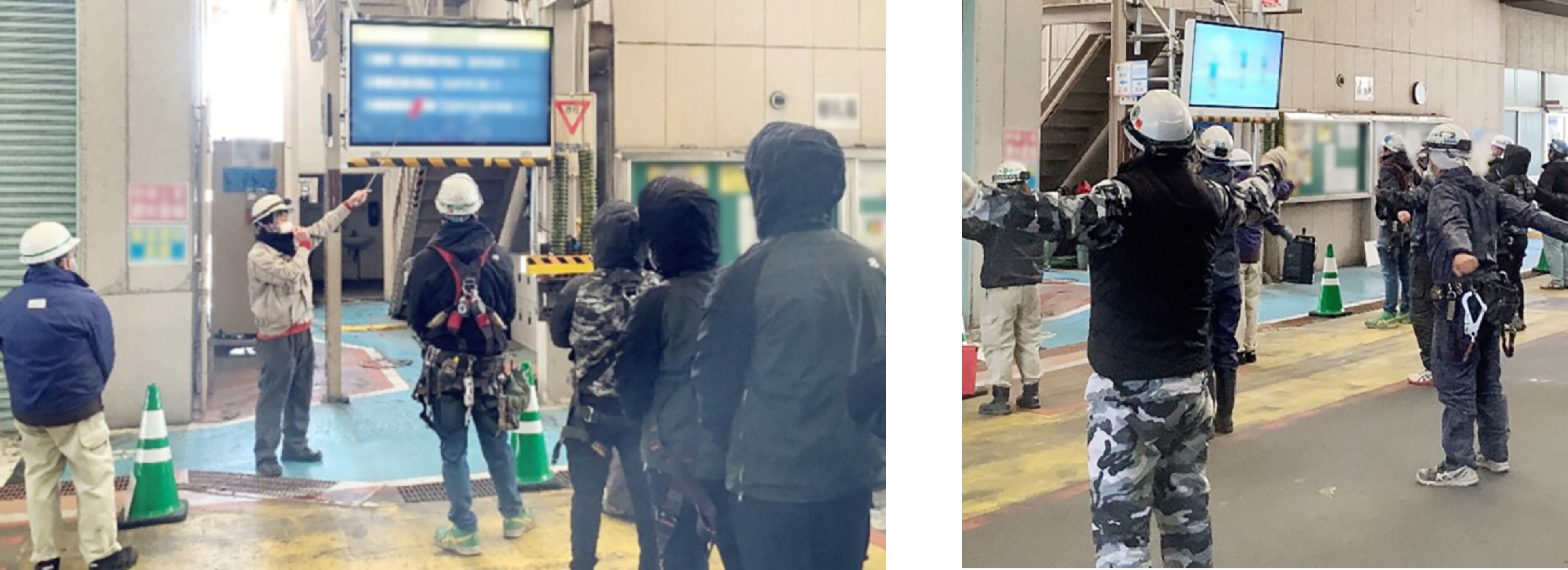 朝礼時にタイムリーに情報を共有