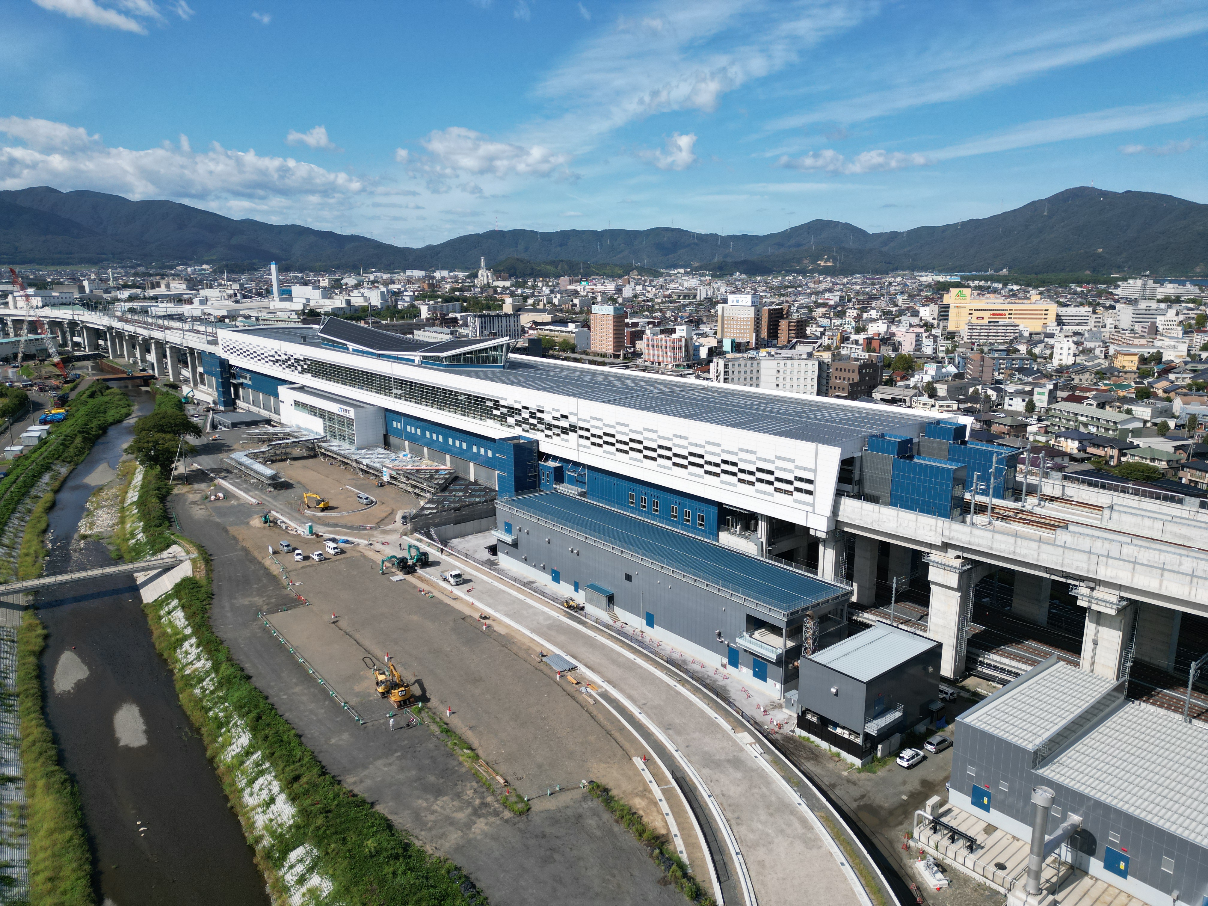 北陸新幹線、敦賀駅高架橋他