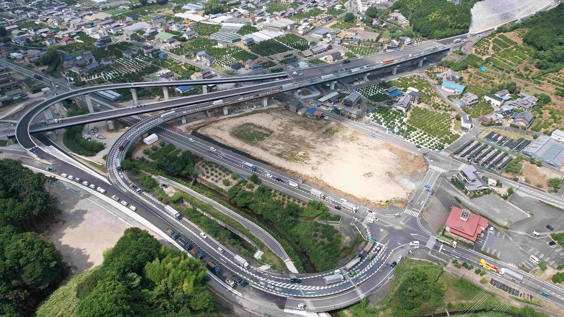 国道23号名豊道路蒲郡ＢＰ清田地区道路建設
