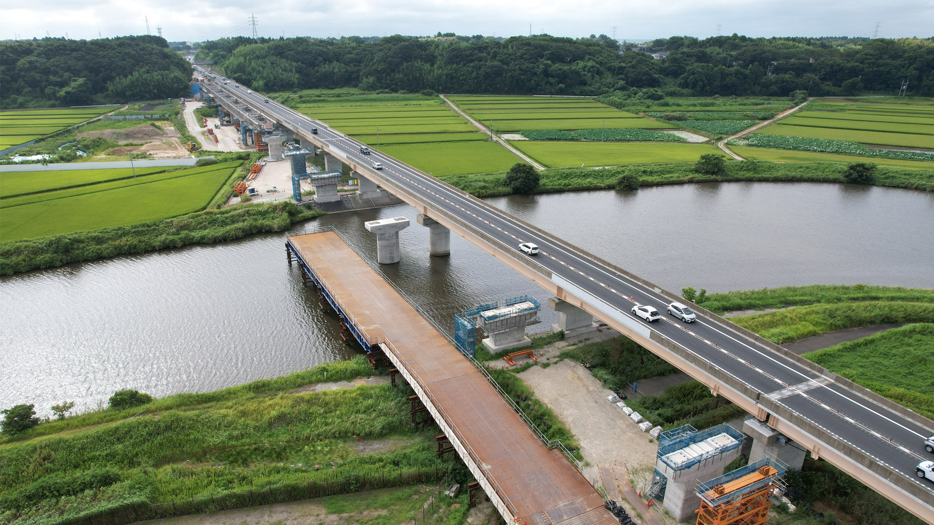 圏央道江戸崎橋（下部工）