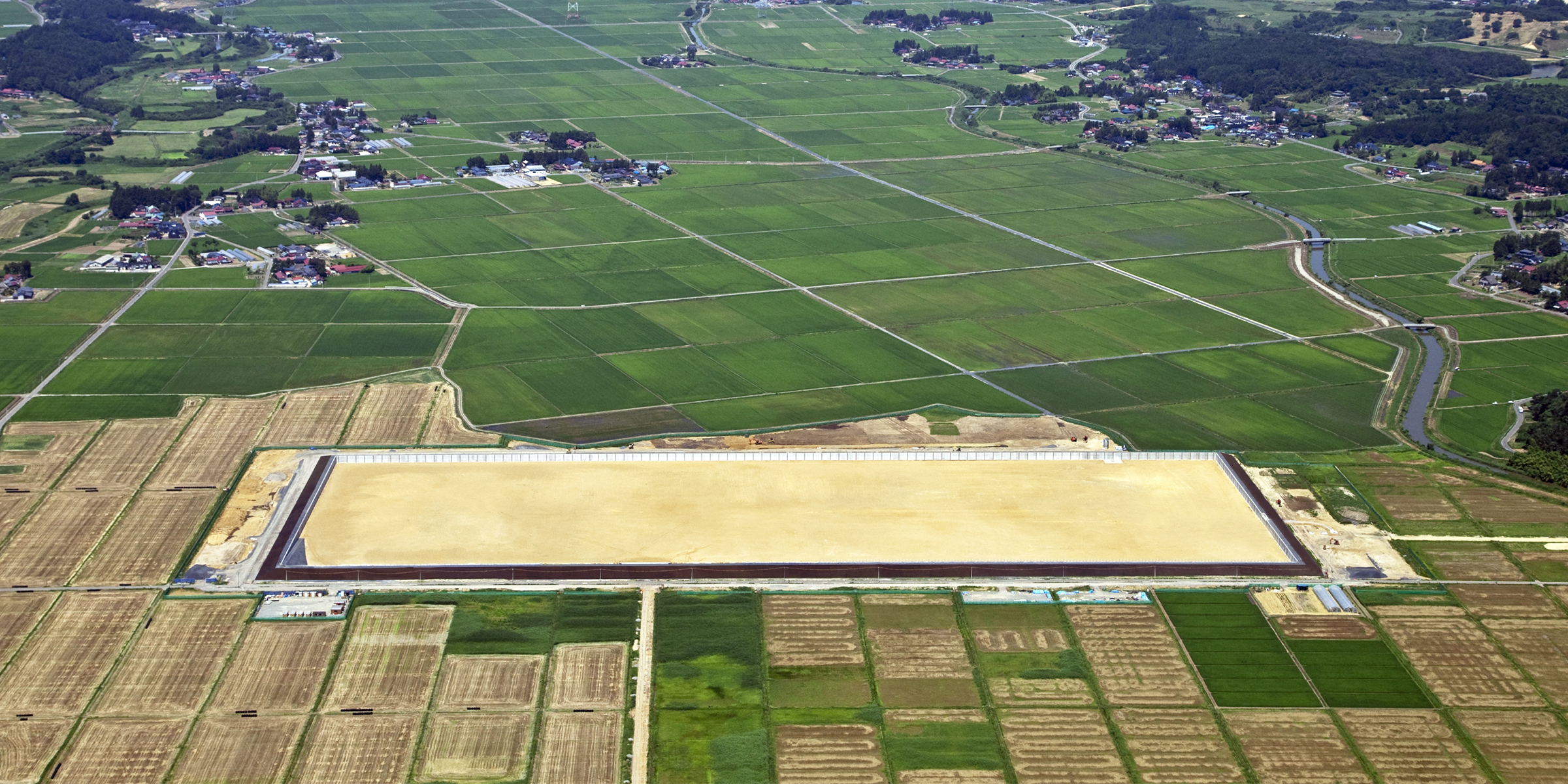 荒砥沢ダム調整池造成