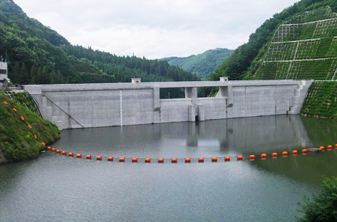 留山川ダム