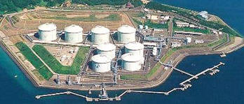 液化石油ガス備蓄基地　低温タンク基礎