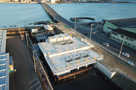 高西東新涯ポンプ場建設
