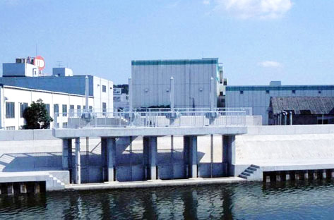 名古屋市汐田ポンプ場建設