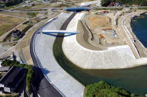 青野沢川河川災害復旧