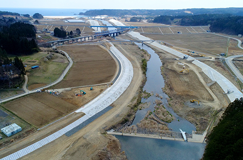 津谷川河川災害復旧