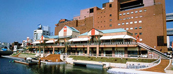 北九州紫川護岸