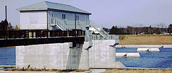 清水川頭首工建設工事