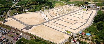 伊達市高子駅北地区土地区画整理事業