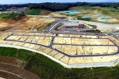 稲城市南山35街区宅地造成
