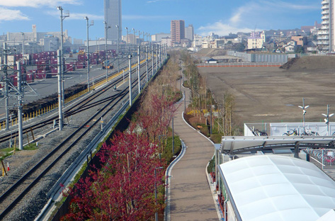 吹田貨物駅　緑地整備その３