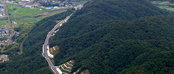 中部横断自動車道　平高架橋