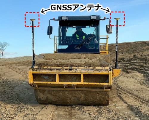 転圧管理システム<br>Dual Mast Roller®